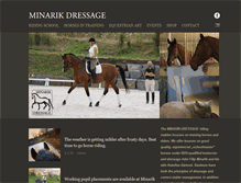 Tablet Screenshot of horseriding-school.cz